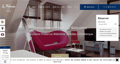Desktop Screenshot of hotel-welcome.fr