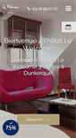 Mobile Screenshot of hotel-welcome.fr